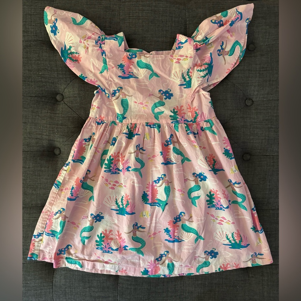 Mini Boden Printed Woven Dress